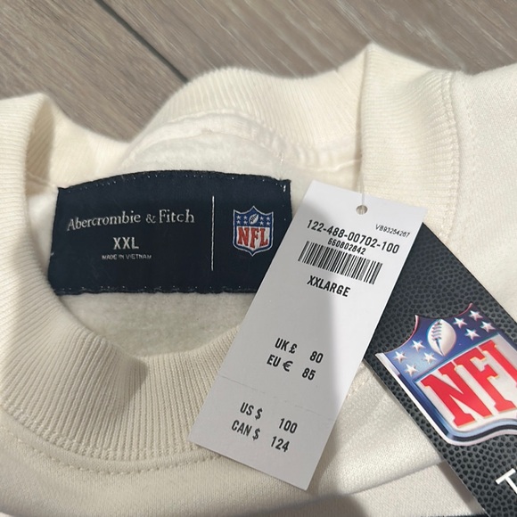 *NWT* Abercrombie & Fitch Detroit Lions Sweatshirt - Picture 2 of 5